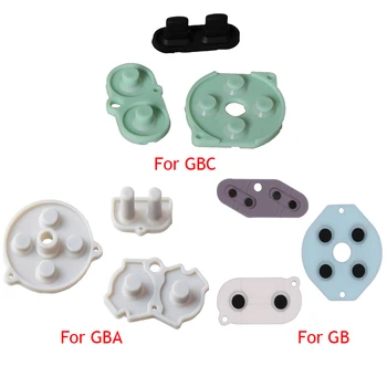 

Rubber Conductive Buttons A-B D-pad for GBC for GB for GBA Silicone Start Select Keypad