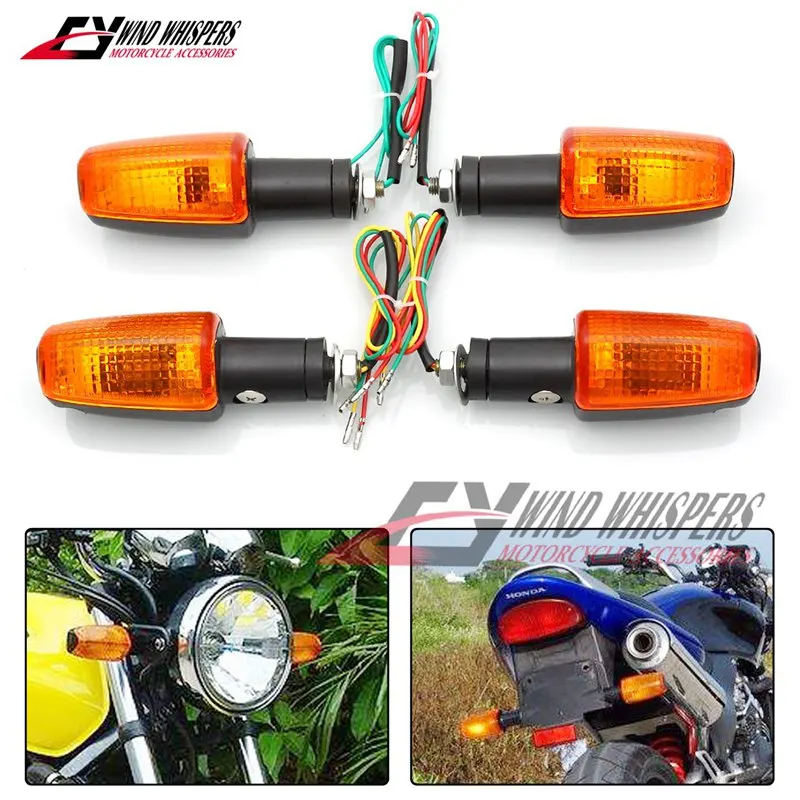

Motorcycle turn signal signaling lights Signal lamp For Honda CB400 SuperFour 1992-1998 CB250 Hornet Jade VT250 VTR250 CB-1 400