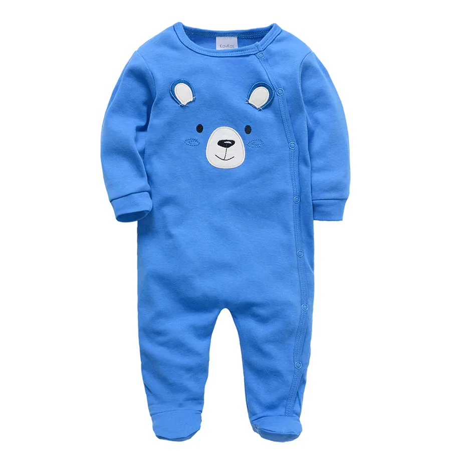 Beli Merek 2018 Bayi Piyama Mayo Ropa BEBE Pakaian Bayi Tidur Piyama Katun Bayi Baru Lahir 0 3 6 9 12 Bulan celana Kodok Onesies