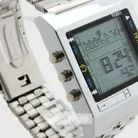 TVG Top Brand Luxury Men Watches Fashion Square Dial Remote Control Led Digital Sport watch Alarm TV DVD remote Mens Digital Wat 2