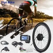 Electric Bike Conversion Kit 36V 48V 350W Electric Wheel/Hub Motor LCD Display 26 27.5 28inch 700C motor para bicicleta eletrica bicicleta electrica hub motor 350w brushless nongear motor dc 24v 36v 48v electric bike kit e bike scooter front wheel hub motor