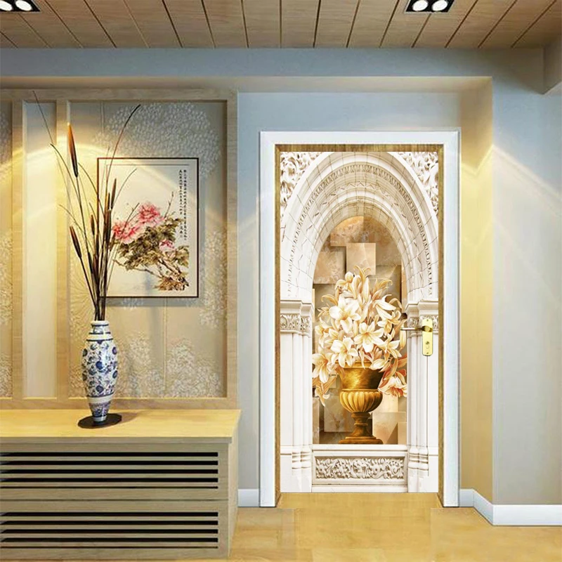 3D стерео римская колонна ваза фотообои для гостиной отеля спальни Роскошный