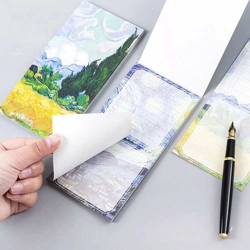 Office & School Supplies Sinnvoll Van Gogh Serie Malerei Diy Memo Pad Weiche Abdeckung Mini Notebook Tagebuch Tasche Notizblock Werbe Geschenk Schreibwaren Notizblöcke