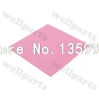 

Red 100mmx100mmx1.5mm GPU CPU Heatsink Cooling Thermal Conductive Silicone Pad