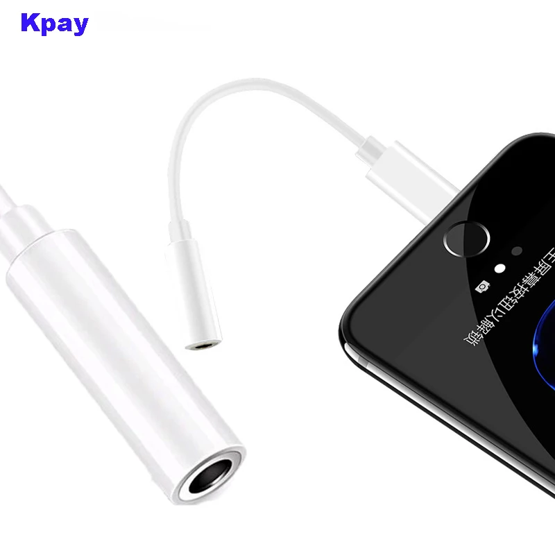 3,5 мм разъем Aux аудио Adpater для iPhone 7 8 Plus X XR XS MAX iPad аудио Aux адаптер
