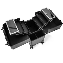 Профессиональный багаж Mackup Rolling Spinner косметический чехол многофункциональная тележка для переноски чемоданов колесных кабин багажа