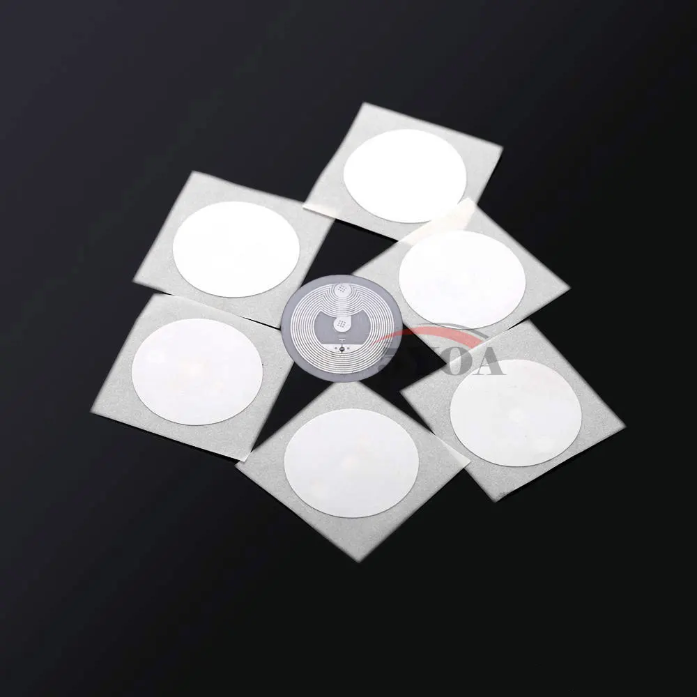 100pcs/Lot NFC Lable Tag Sticker 13.56MHz ISO14443A 213 Stickers Universal Lable Ntag213 RFID for all NFC enabled phones 5