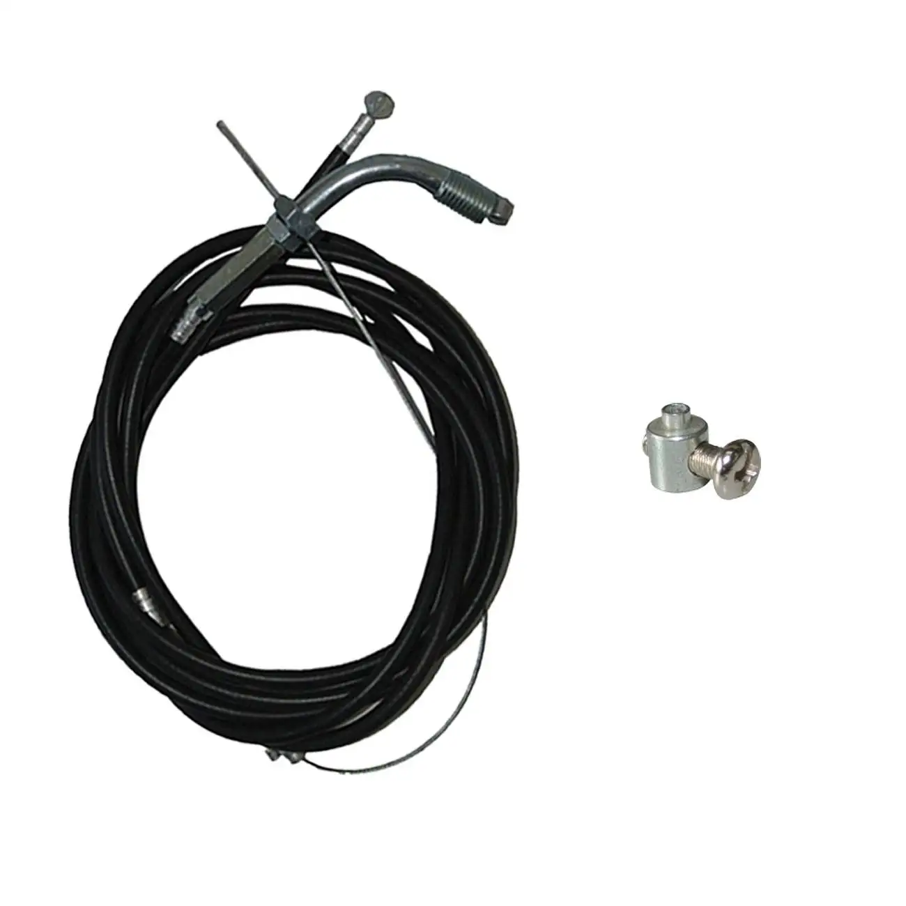 Throttle Cable Clutch Cable&Clutch Cable Lock Fits 66/80cc Motorized Bike Engine