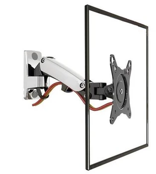 

NB F120 17-27" Gas Spring Full Motion TV Wall Mount LCD Monitor Holder Aluminum Arm Bracket