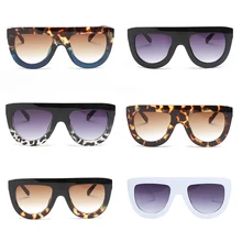 Модные женские негабаритные солнцезащитные очки кошачий глаз, женские винтажные Роскошные брендовые дизайнерские солнцезащитные очки с большой оправой, женские очки UV400