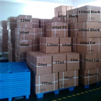 

1000pcs Bottle with Tamper evident Caps, 30ml PET Clear Empty Pen Style Bottle