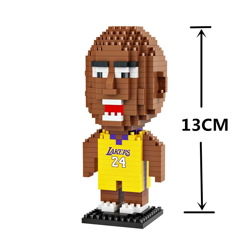 LEGOings Basketball Player Building Micro model kits Nano Diamond Bricks Toys DIY Educational Model Harden Curry Kobe James LEGOings Basketball Player Building Micro model kits Nano Diamond Bricks Toys DIY Educational Model Harden Curry Kobe James