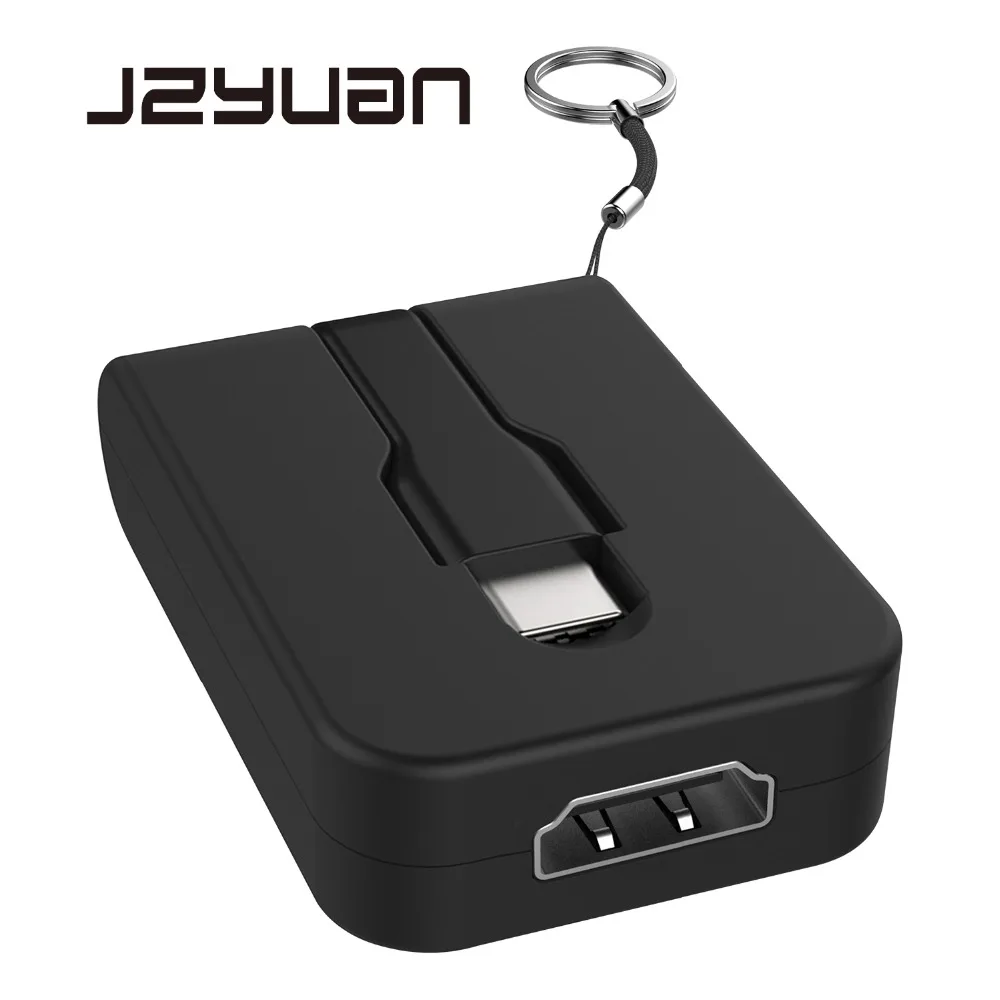 

JZYuan USB C Converter Type C to HDMI VGA DP Mini DP Video Adapter Thunderbolt 3 USB-C HUB For Macbook Pro Huawei P20 Samsung S9