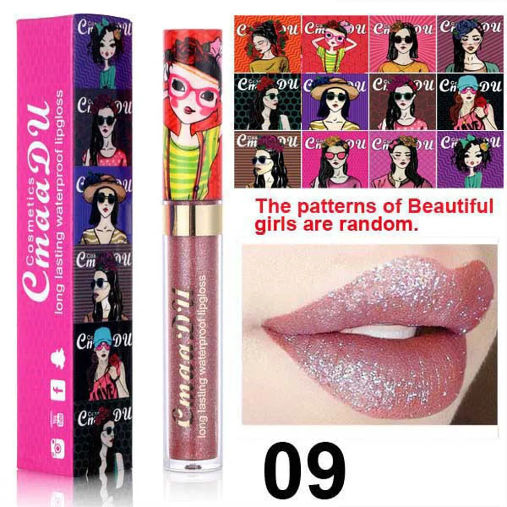 12 Colors Women Fashion Sexy Matte Velvet Lip-gloss Nude Symphony chameleon Lipstick Glossy | Красота и здоровье