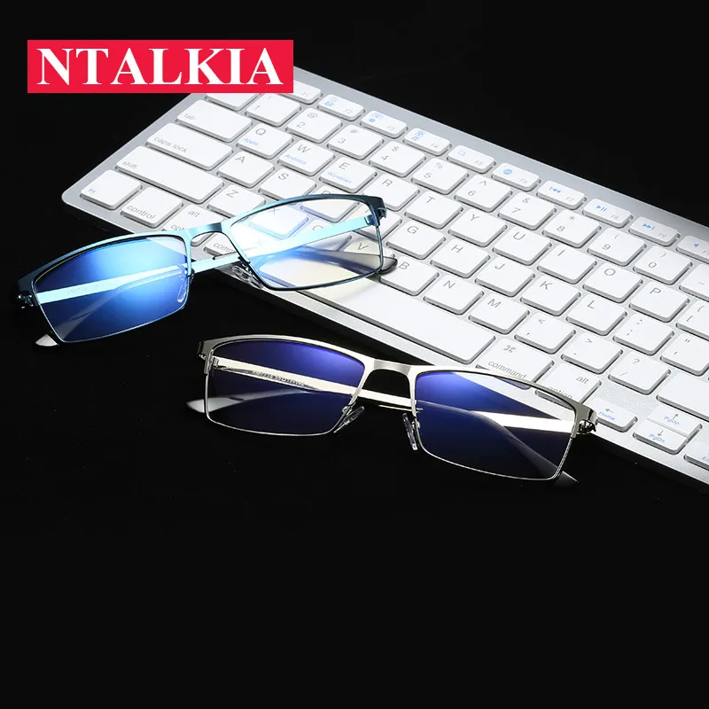 Blue Light Filter Glasses Frame Men Computer Gaming Goggles Eyeglasses Business Mens Essential Full-frame Glasses Women Blue Light Filter Glasses Frame Men Computer Gaming Goggles Eyeglasses Business Mens Essential Full-frame Glasses Women