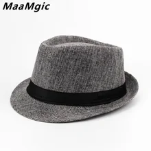 Брендовая английская Ретро Мужская и женская джазовая шляпа весна лето осень котелок Кепка с лентой классическая версия Fedoras