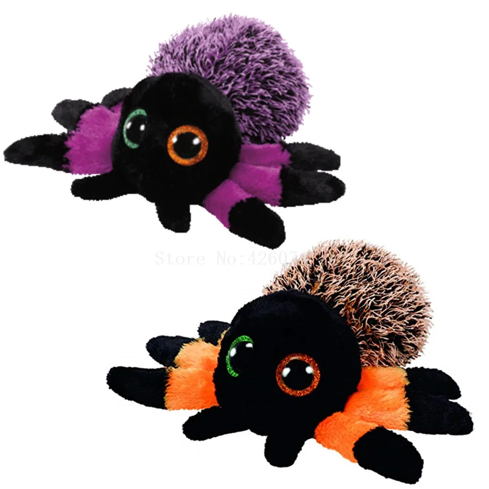 New Ty Beanie Boos Big Eyes Stuffed Animals Spider Kids Plush Toys For