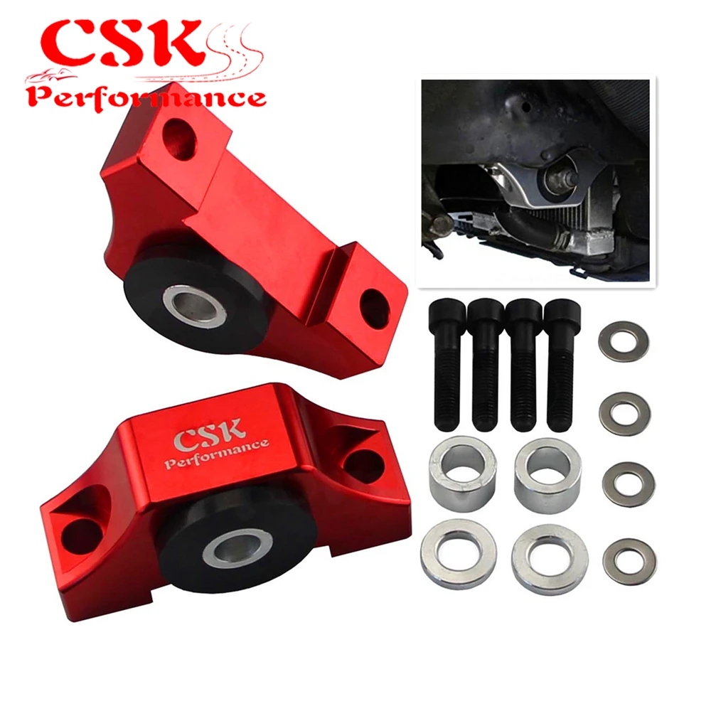 Fits 1992-2000 Honda Civic EG EK Engine Motor Torque Mount Kit B D Series Red