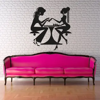 

Nail Art Salon Shop Wall Decal Beauty Salon Sticker Vinyl Wall Decals Decor Mural Nail Art Salon Shop Glass Window Sticker