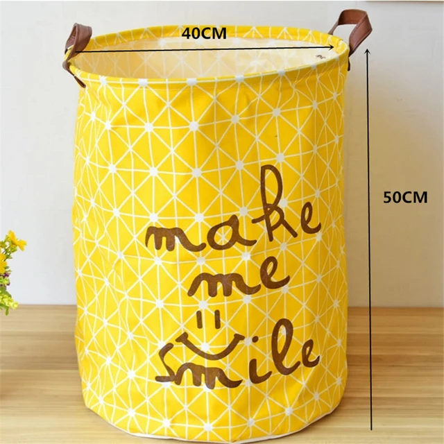 Large Laundry Basket 40*50cm Baby Laundry Baskets Eco Friendly Picnic
