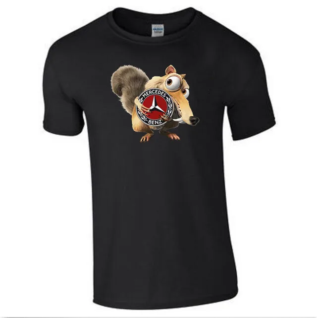 

Funny Ice Age Squirrel Logo Men T-shirt 2019 t shirt