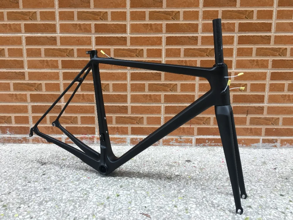 Sale classic design FASTERWAY PRO full black with no logo carbon road bike frameset:carbon Frame+Seatpost+Fork+Clamp+Headset,free ems 4