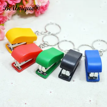 

Lovely Creative Keychain with Mini Stapler office Supplies Keychain Children & Activities Promotion Gift Wholesale