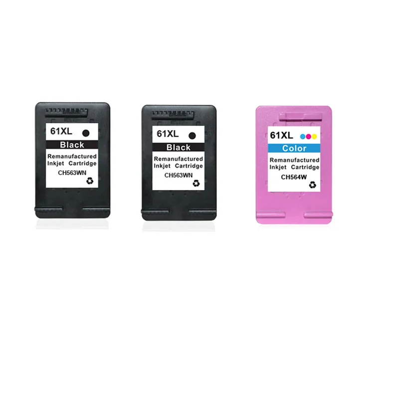 3 pcs for hp 61XL Ink Cartridge HP 61 CH561WN CH562WN ENVY 4500 4501 4502 4504 5530 5531 5535 Top Quality ns07 | Компьютеры и офис