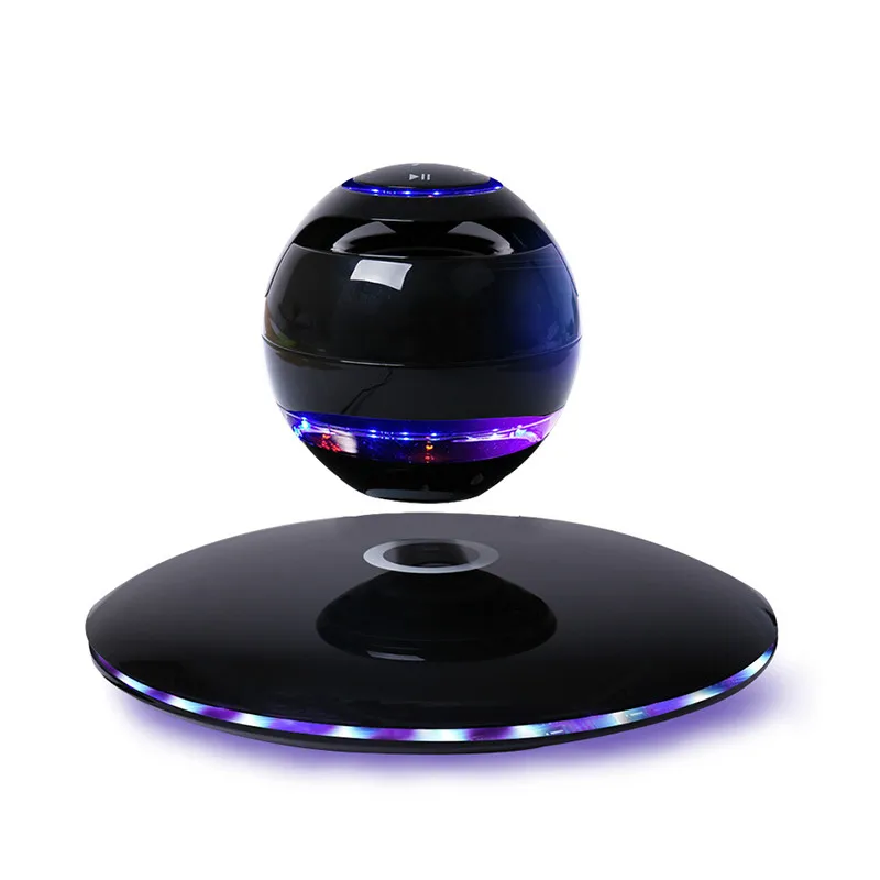 

2019 Wireless Bluetooth Living Room Bedroom Rotary Magnetic Levitation Speaker Subwoofer Separate Lift Handsfree Phone Calls