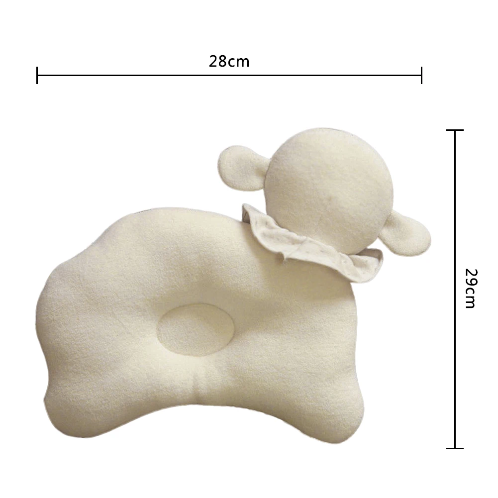 Новорожденных хлопок многофункциональный стереотип подушку ребенка животное Форма голову подушку ребенок спит коррекции