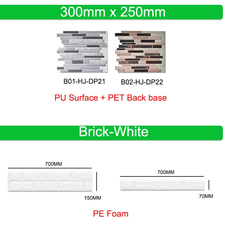 3D Wall Stickers Marble Mosaic Peel and Self-adhesive Wall paper Waterproof for Kitchen Bathroom Home Wall Decal Sticker Vinyl 3D Wall Stickers Marble Mosaic Peel and Self-adhesive Wall paper Waterproof for Kitchen Bathroom Home Wall Decal Sticker Vinyl