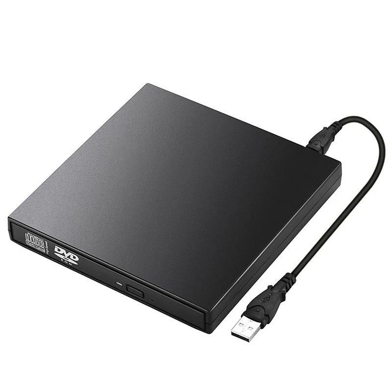 DVD rom Внешний оптический привод USB 2,0 CD/DVD-rom CD-RW плеер горелка тонкий ридер портативный для ноутбука windows Macbook