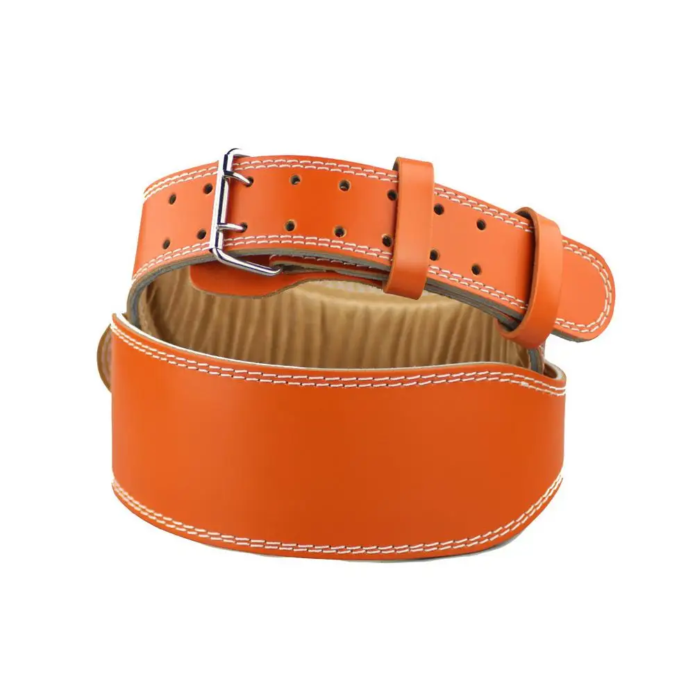 

Leather Weightlifting Belt Dumbbell Barbell Gym Belt Squat Powerlifting Lumbar Protection Crossfit Training Weight Lifting Belt