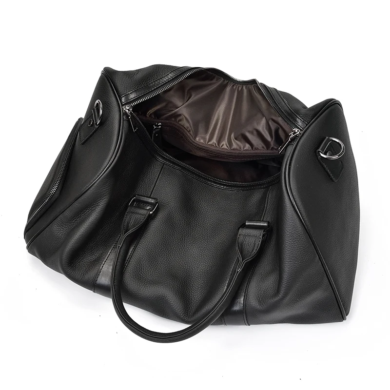 Sac de Voyage en Cuir Souple Premium Vintage - Mathieu