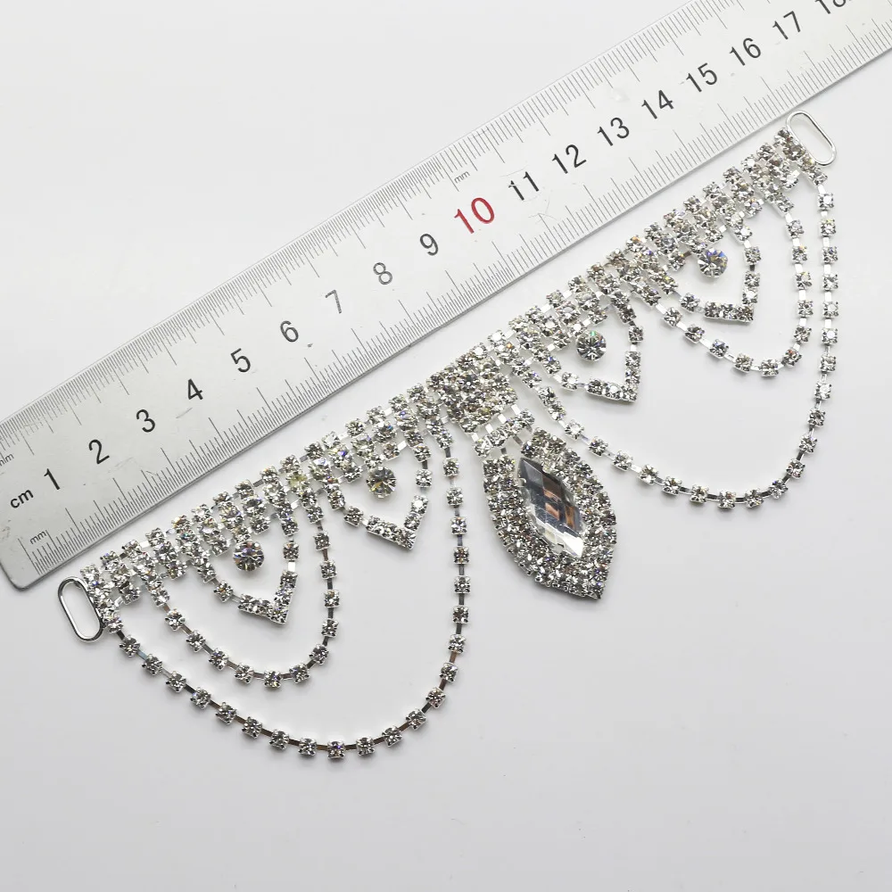 Очаровательные Новые пряжки для бикини в виде капель воды 2 шт. 165 мм украшение