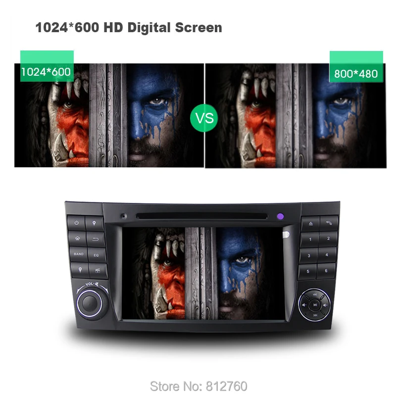 Cheap 8 Core 32G ROM Android 6.0 Car DVD GPS Radio For Mercedes Benz E Class CLS Class E280 CLS350 W211 W463 W219 E200,E220,E270,E280 5