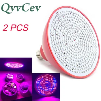 

Qvvcev 2PCS plant Grow light 352led E27 21W for growing plants flower vegetable indoor greenhouse green house Hydroponics System