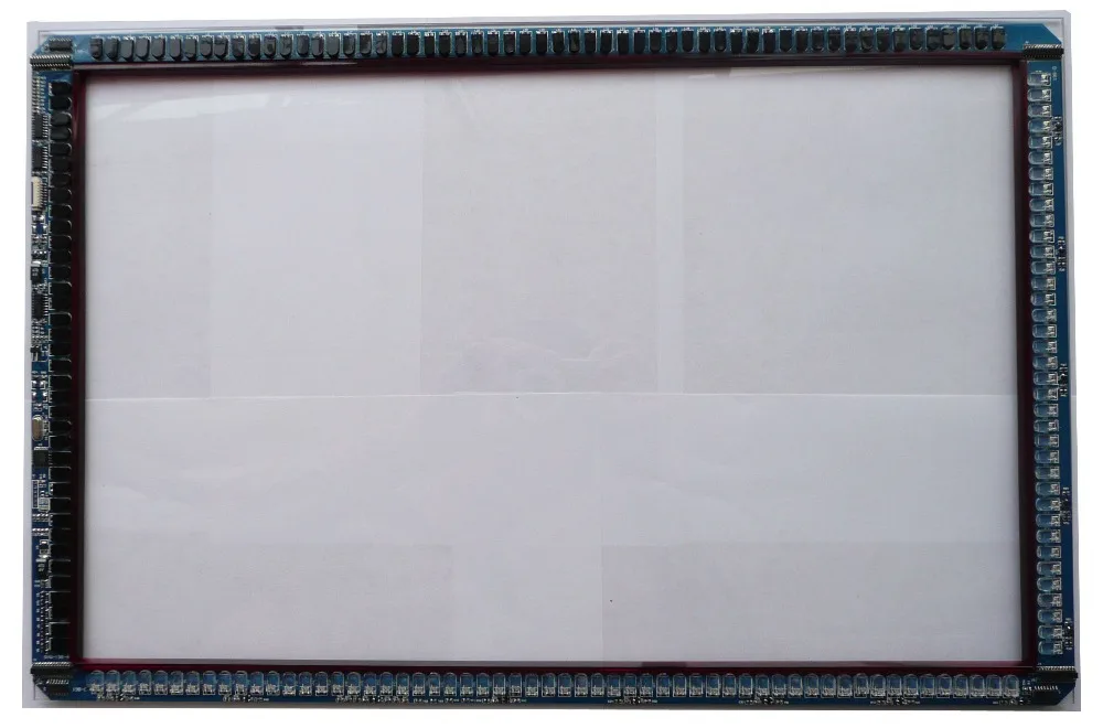 Duplo do Toque do ir do Jogo Infravermelho da Tela Sobreposições do Painel de Toque do ir para o Lcd Táctil de 50 ou a Tevê Quadro Polegadas Multi Verdadeiramente 10 Pontos 50 - Imagem 3