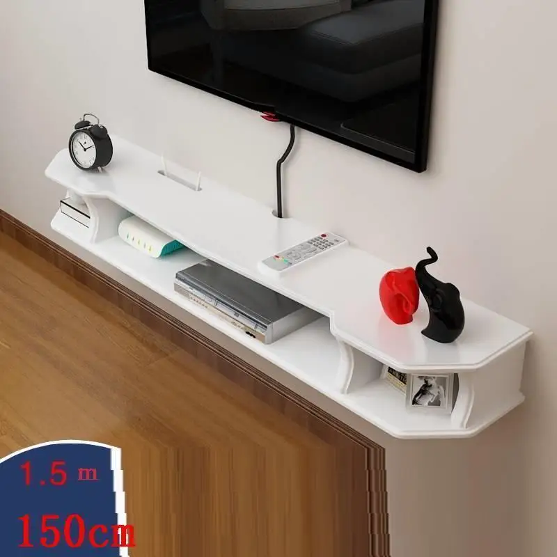 Современный компьютерный монитор Lemari Soporte, европейская деревянная мебель для гостиной, стол для телевизора - Цвет: Version W