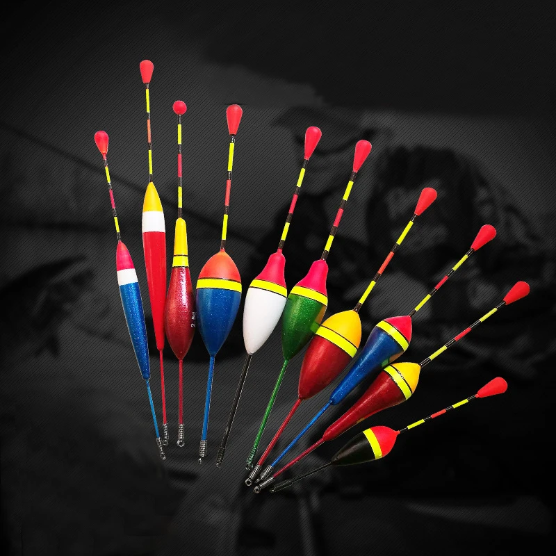 10Pcs/Lot Fishing Floats Set Mix Size Color Ice Float Bobber Buoy Boia For Carp Tackle Accessories|Рыболовный поплавок| |
