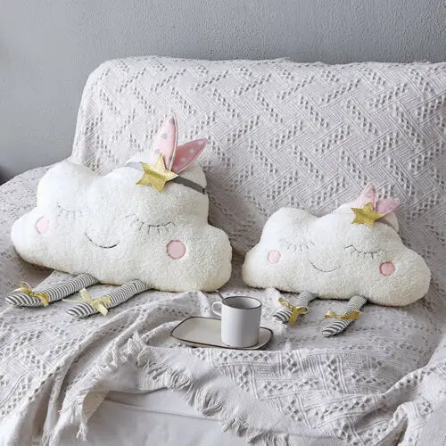 

Creative Cloud Shaped Plush Stuffed Pillow Bed Cushion Toys Home Sofa Car Decor