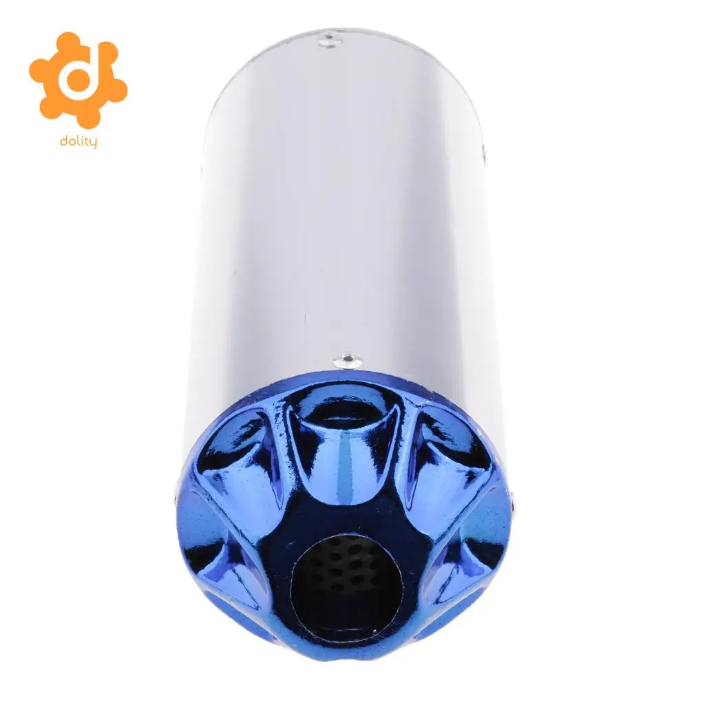 Universal Motorcycle Scooter Dirt Bike 28mm Slip On Exhaust Muffler Pipe