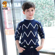 Children’s clothing male child sweater child pullover o-neck spring and autumn knitted sweater