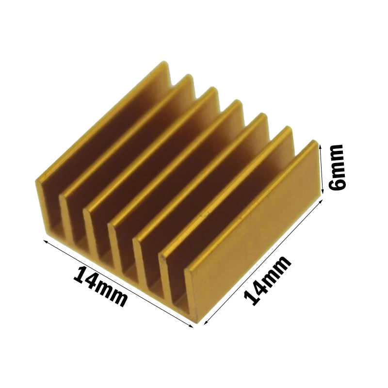 RAM VGA Memory IC Chipset Cooler Cooper Heatsink 14mm x 11mm