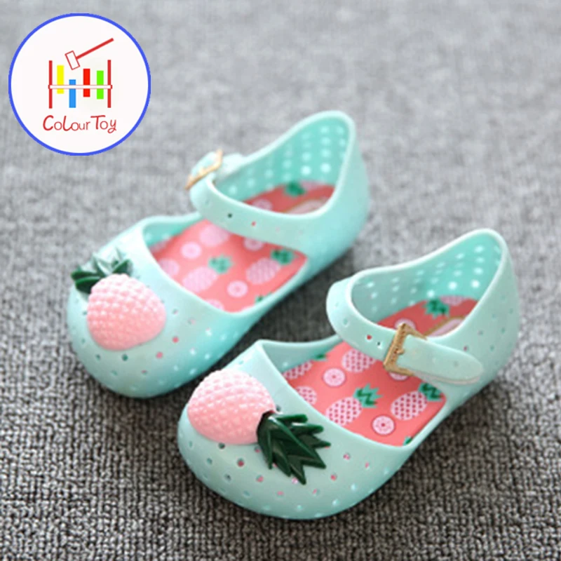 

Girls Sandals Summer Kids Shoes 2018 New Fashion Beach Size Plastic Shoes Princess Lovely Mini Boots for 1-7 Years Children