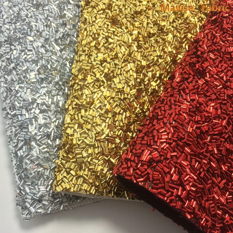 

1PCS A4 SIZE 21X29cm Synthetic Leather, Artificial Leather, Sprinkle Chunky Glitter For Bow DIY handbags shoes MJ035