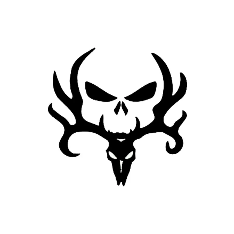 12.7*12.6CM Deer Hunt Car Styling Vinyl Decal Hunting Punisher Cool