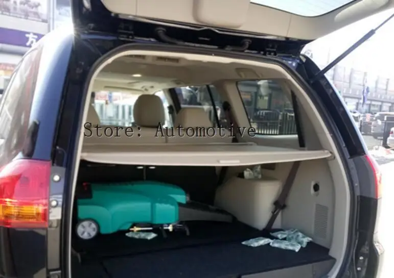 Car Rear Trunk Security Shield Cargo Cover For Mitsubishi Pajero Sport 2012.2013.2014.2015 High
