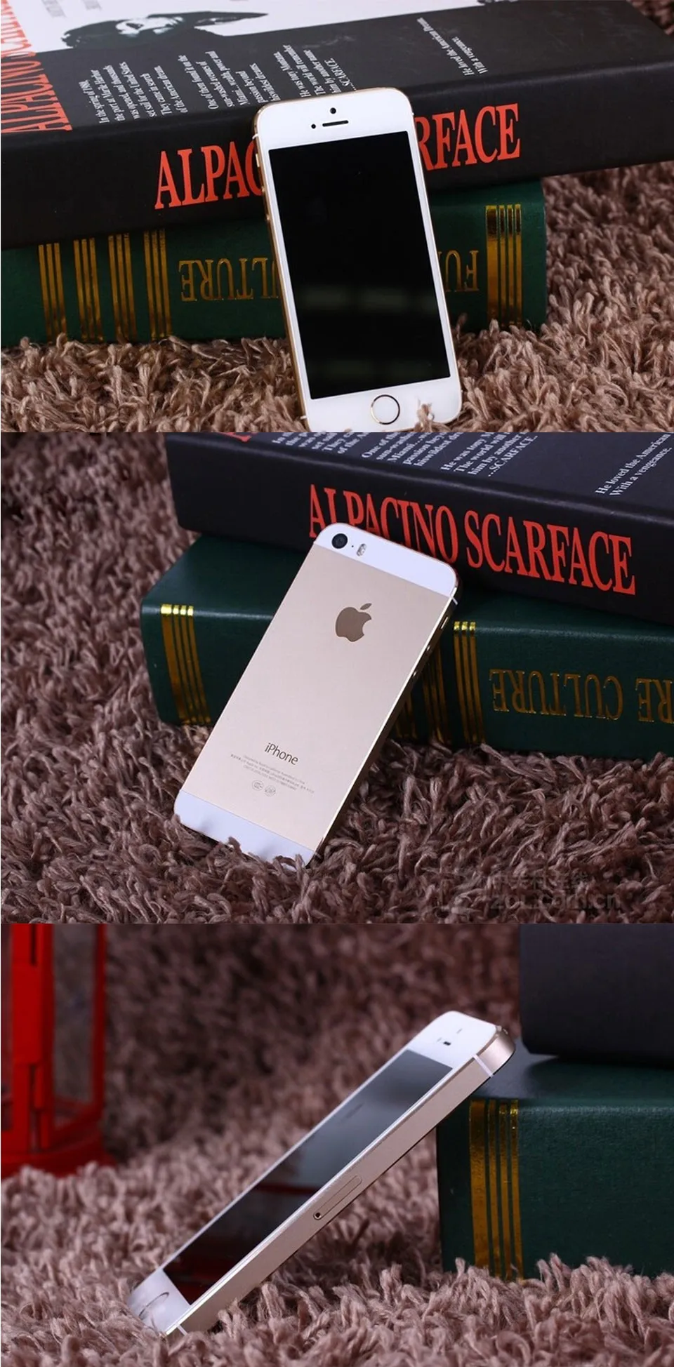 new apple cell phone Apple iPhone 5S Original Cell Phones Dual Core 4" IPS Used Phone 8MP 1080P Smartphone GPS IOS iPhone5s Unlocked Mobile Phone free apple cell phones