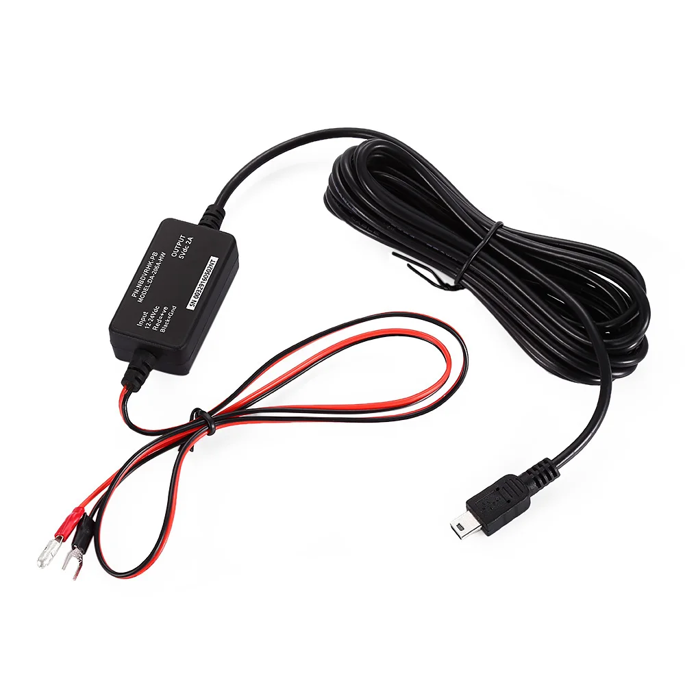 Universal Hard Wire Kit Car Driving Recorder Drop Line Fuse Box Power Cord Compatible with DC 12 24V Cars Safe Driving-in Battery Jump Cable from ...